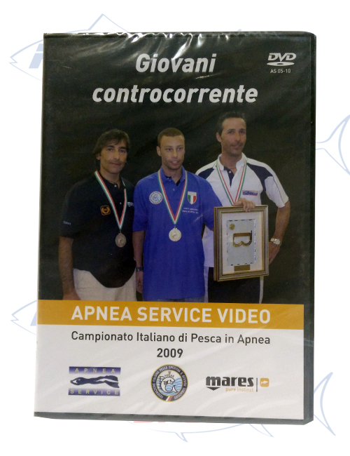 dvd Giovani controcorrente, campionato italiano di pesca in apnea