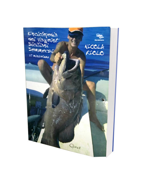 Libro che contiene 300 hot spot tra i più pescosi in Sicilia